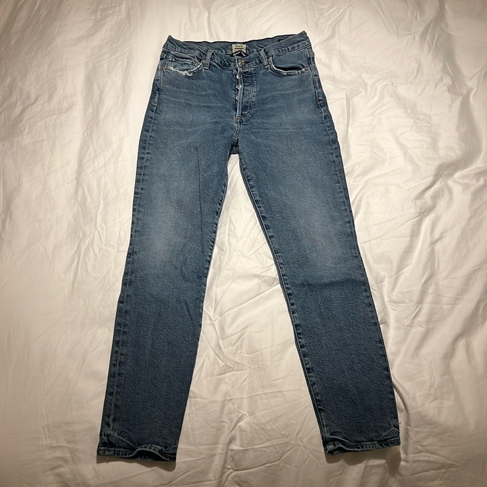 Olivia High Rise Slim Ankle